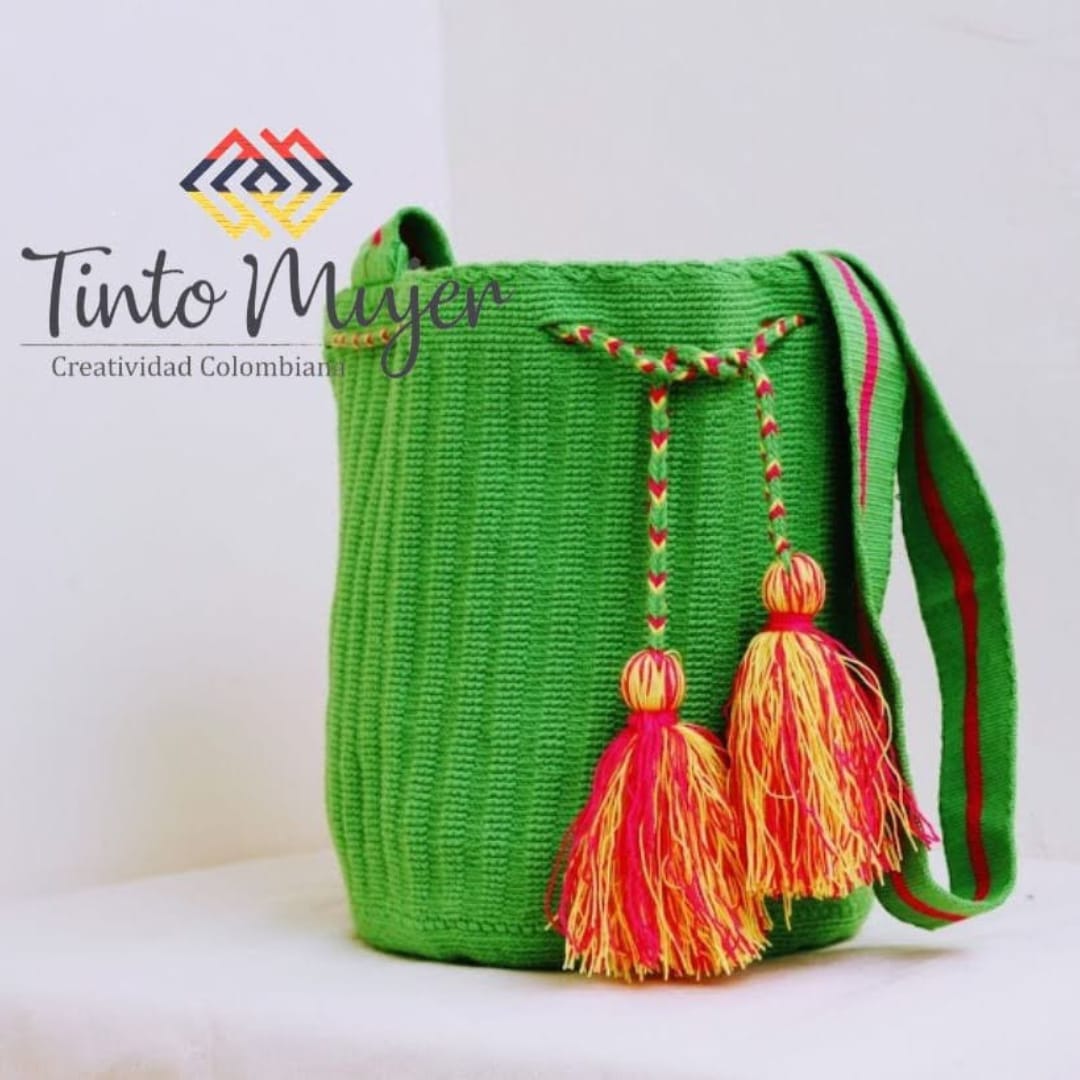 Mochila Wayuu - Verde