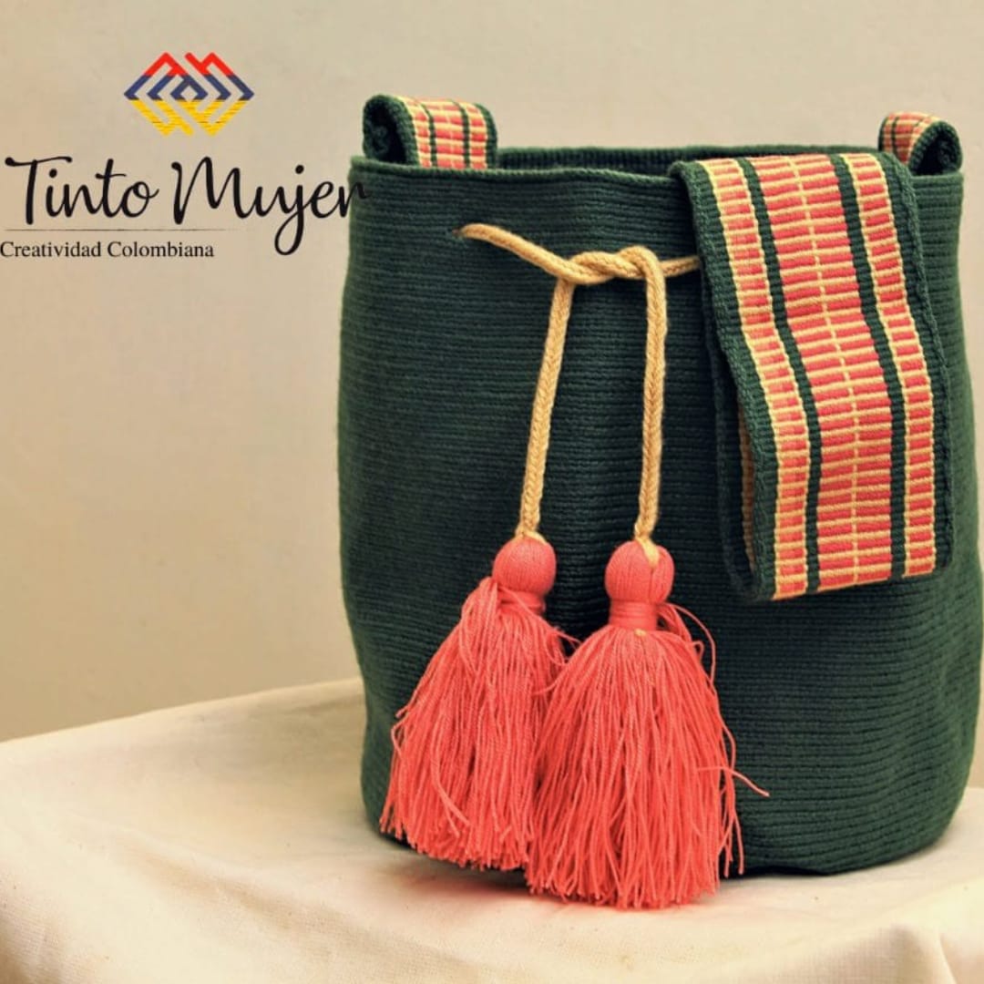 Mochila Wayuu - Negra